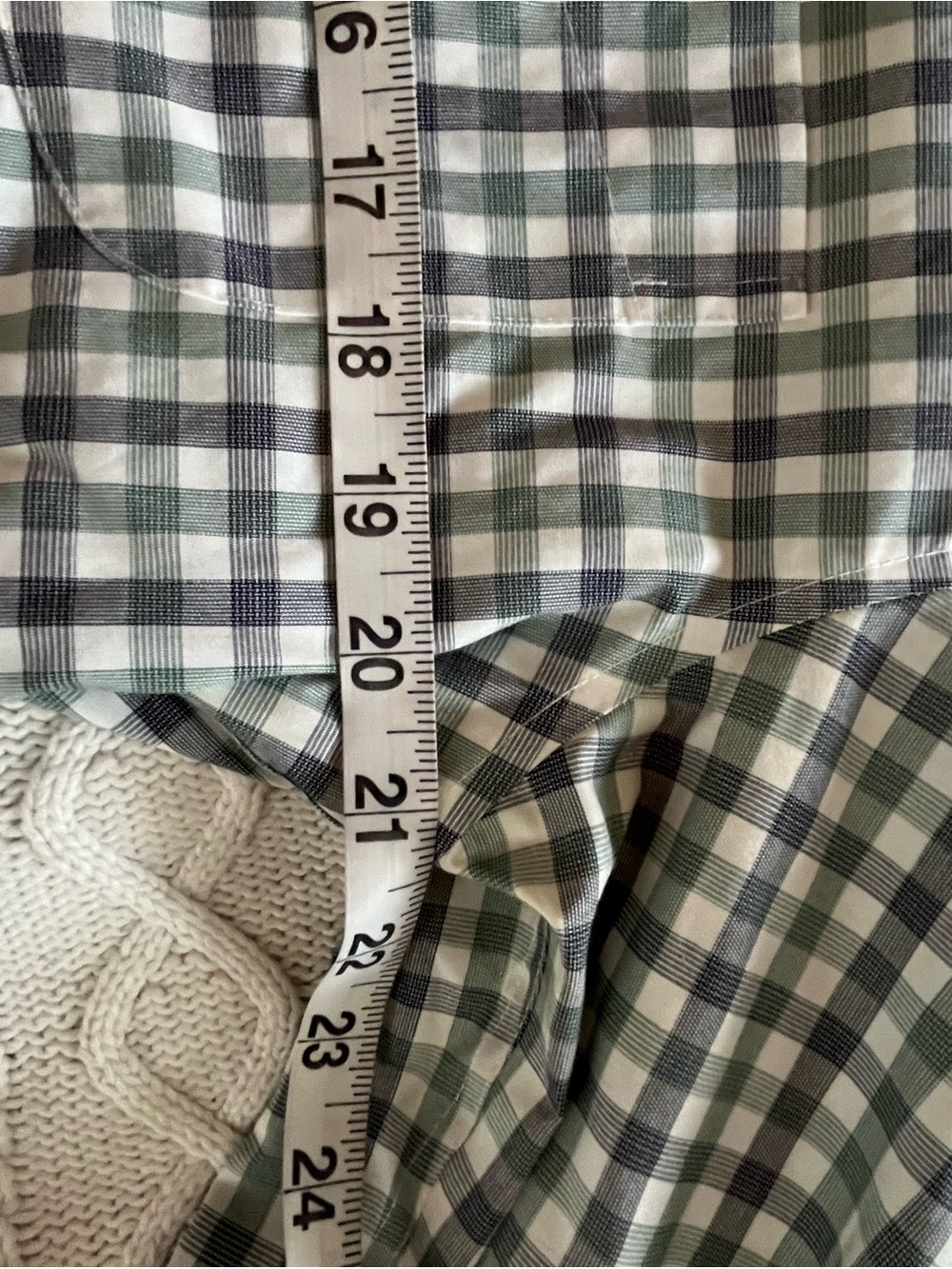 J.Crew Men's Designer Checked Button-Down Shirt Size Large Slim - Picture 7 of 16